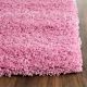 Modern Pink Plush Home Carpet